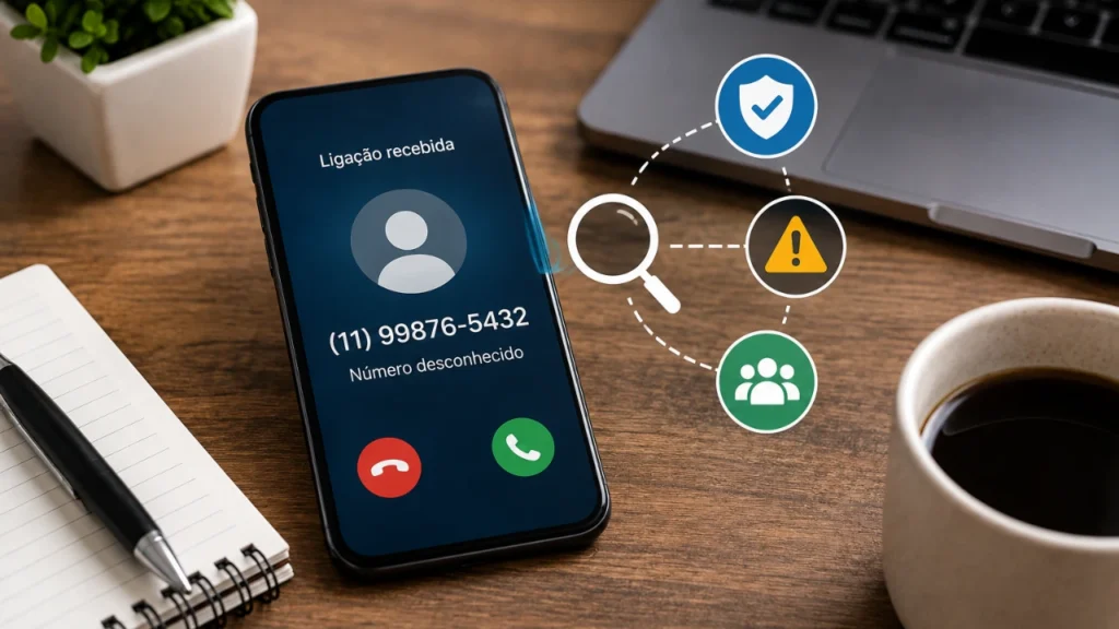 imagem ilustrativa 2 em alusão a pauta Consultar número de telefone: identificar ligações desconhecidas e evitar golpes