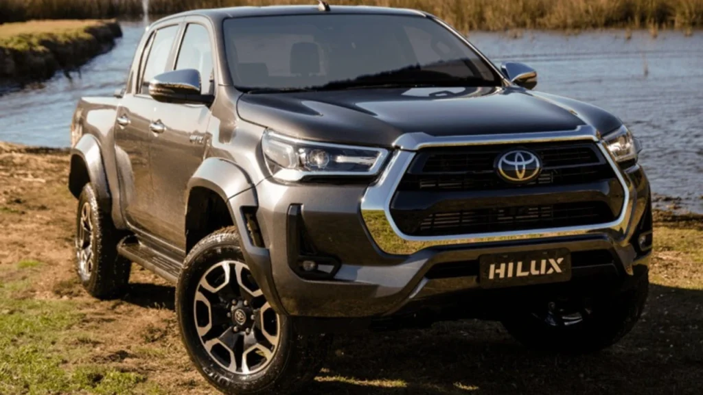 Foto de capa do carro Toyota Hilux em alusão a pauta TOP 5 carros que mais se valorizaram no Brasil