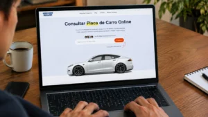 Como consultar placa de veículo online: guia passo a passo