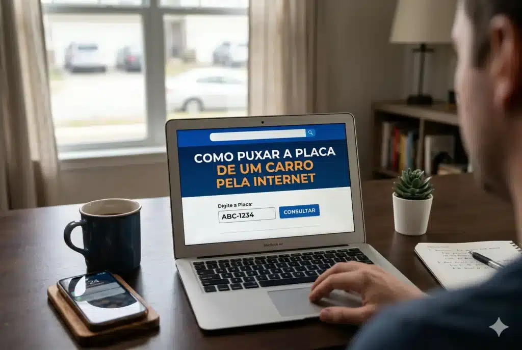 Como Puxar a Placa de um Carro Pela Internet