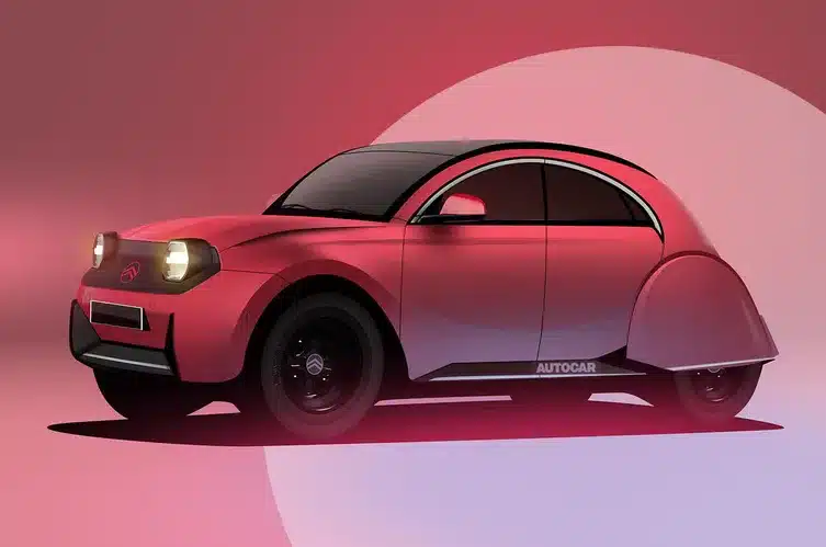 Citroën 2CV design retrô conceito