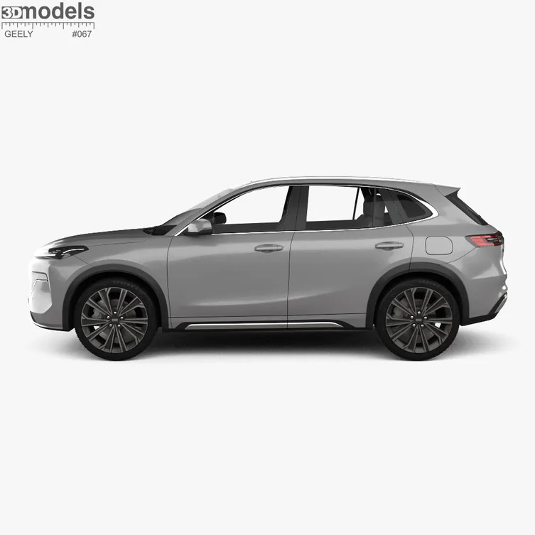 Geely Galaxy Starshine 7 design exterior vista lateral