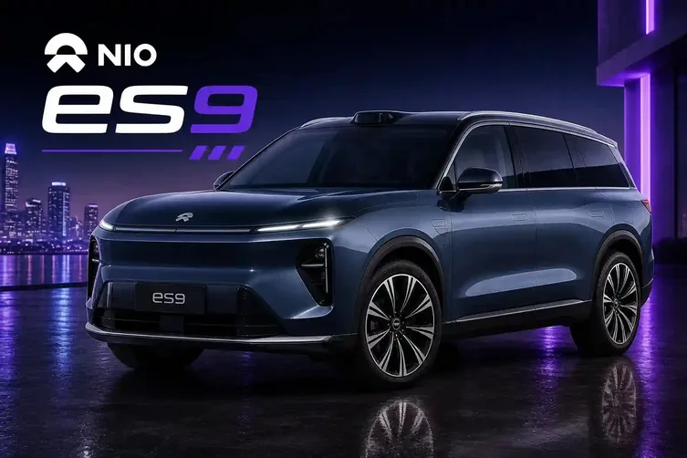 Nio ES9 SUV design exterior luxo