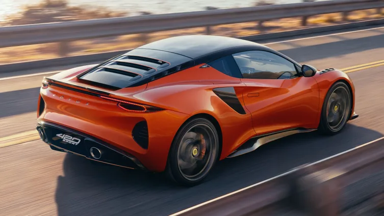 Lotus Emira 420 Sport performance exterior