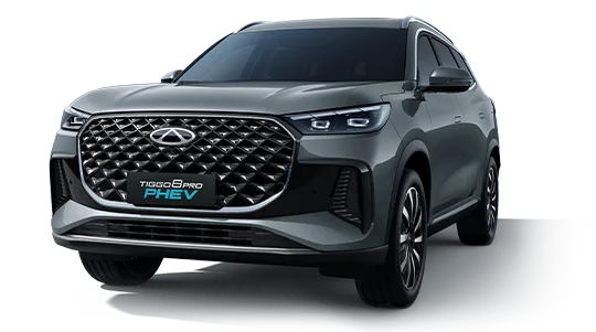 Caoa Chery Tiggo 8 Pro PHEV design exterior frontal