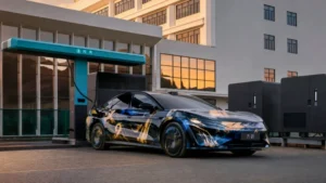O novo sedã BYD Great Han confirma potência de 764 cavalos e autonomia de 1.008 quilômetros com carroceria de 5,3 metros de comprimento reforçando o avanço tecnológico da marca chinesa no mercado global