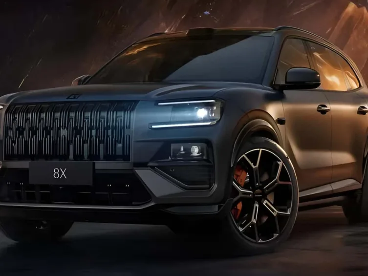 O SUV elétrico Zeekr 8X registra 6.103 unidades vendidas em maio de 2026 e assume a liderança do seu segmento de mercado após o lançamento oficial ocorrido no mês anterior em abril de 2026