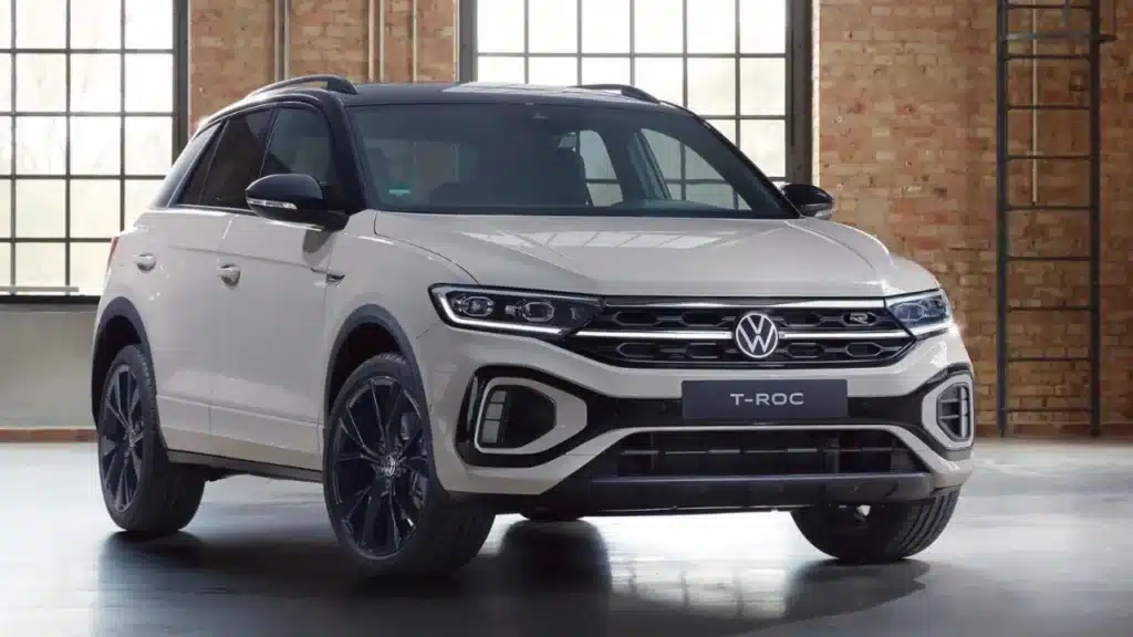 Foto do carro Volkswagen T-Roc na cor branca