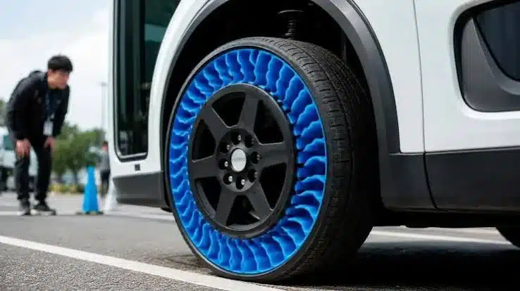 pneu sem ar Bridgestone AirFree tecnologia