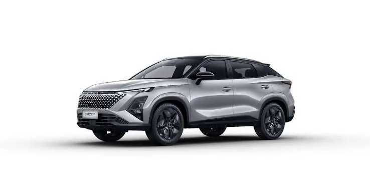 Omoda 5 SHS SUV cor prata vista frontal