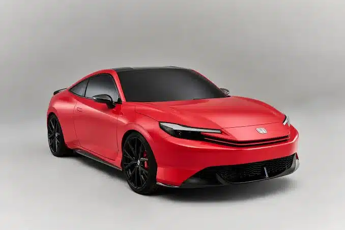Honda Prelude 2025 hybrid exterior design