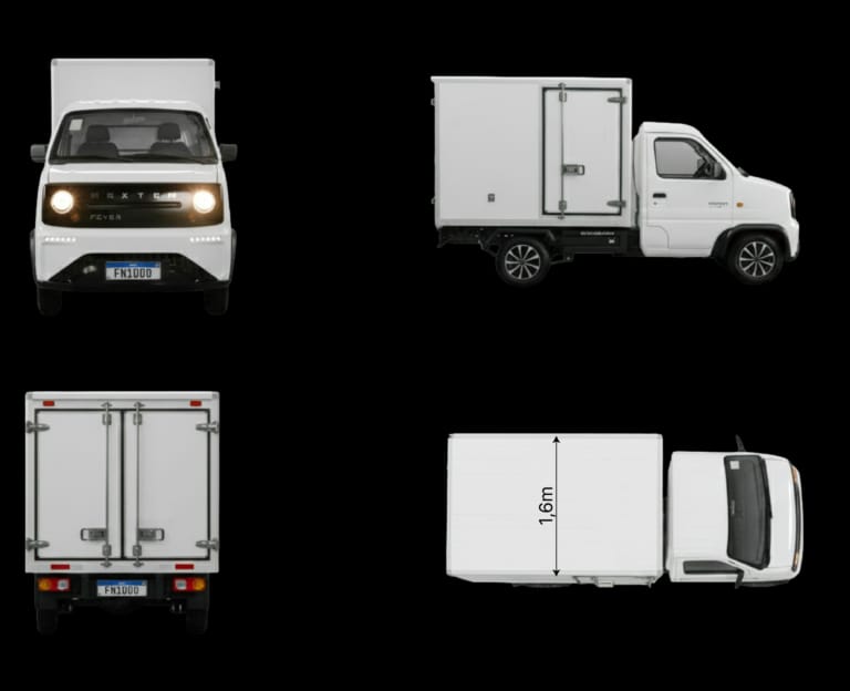 Carros NEXTEM FN1000 HIGH BOX (Elétrico) 2026