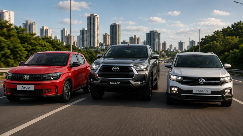 Argo X, Hilux perde liderança e novo carro elétrico na área: 5 notícias que agitaram o mundo automotivo