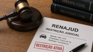 O que fazer quando a consulta aponta uma restrição RENAJUD?