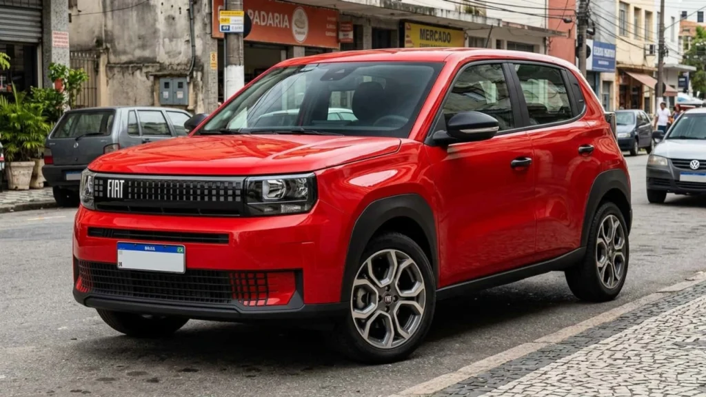 Foto do carro Fiat Argo X , na cor vermelha, em alusão a pauta "Quem esperava comprar um Fiat Argo talvez queira esperar mais um pouco; entenda o motivo"