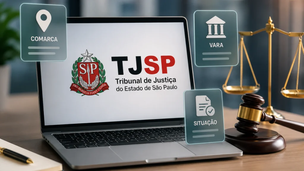 Imagem ilustrativa 2 sobre a pauta TJSP consulta processual: como descobrir a vara, comarca e situação do processo