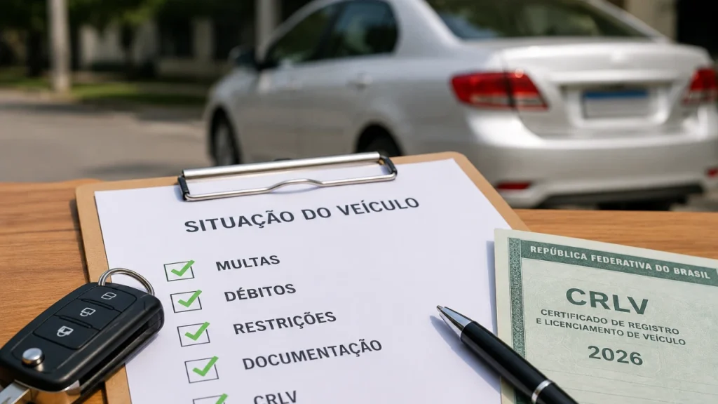 Vai comprar um carro usado? Consulte a situação do veículo antes de fechar negócio