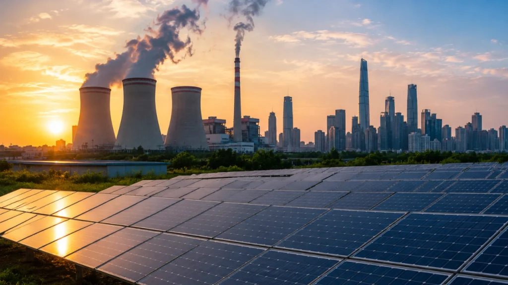 China instala mais energia solar que carvão, mas combustíveis fósseis ainda dominam geração