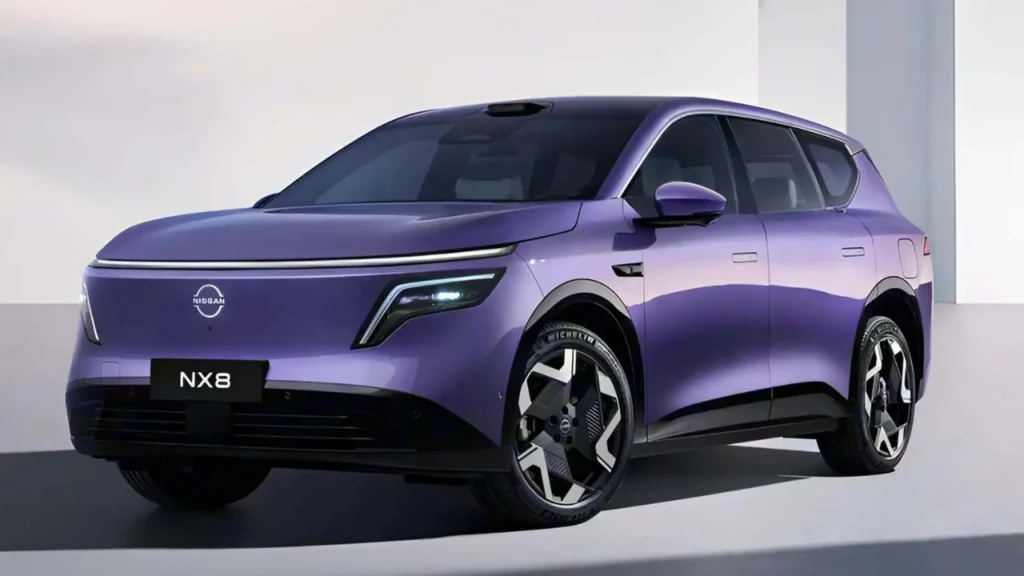 Foto do carro Nissan NX8, SUV híbrido e elétrico da China