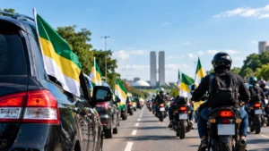 No dia da eleição, pode sair em carreata ou motociata? Entenda as Eleições 2026