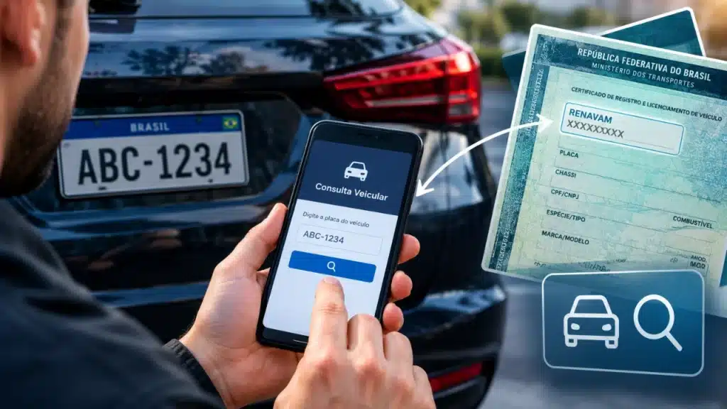 O vendedor não quer passar o RENAVAM Veja como consultar o carro pela placa