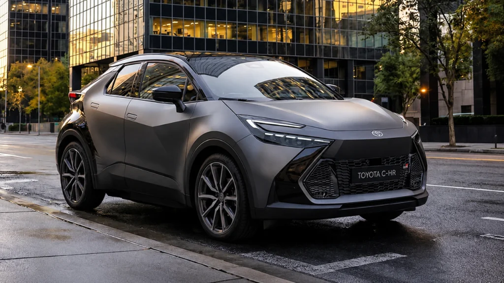 Toyota C-HR GR SPORT 2027 ganha visual exclusivo e até 223 cv na Europa