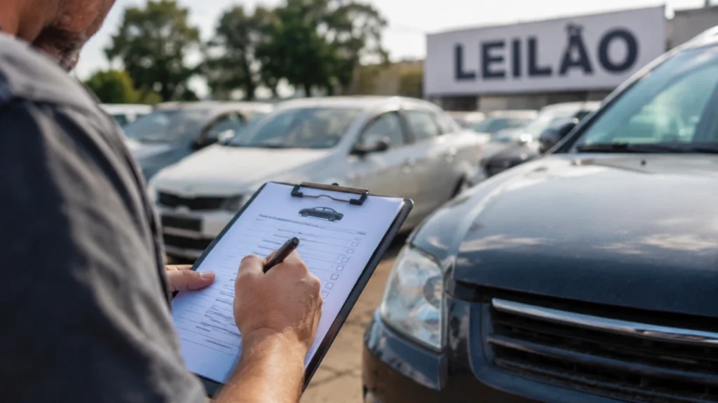 Carro de leilão está barato o que consultar pela placa antes de comprar