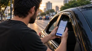 Motorista de aplicativo pode usar adesivo eleitoral no carro no segundo turno das eleições 2026?