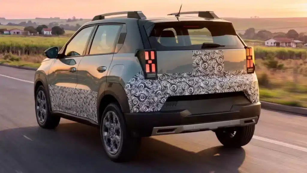 Foto do Fiat Argo X flagrado